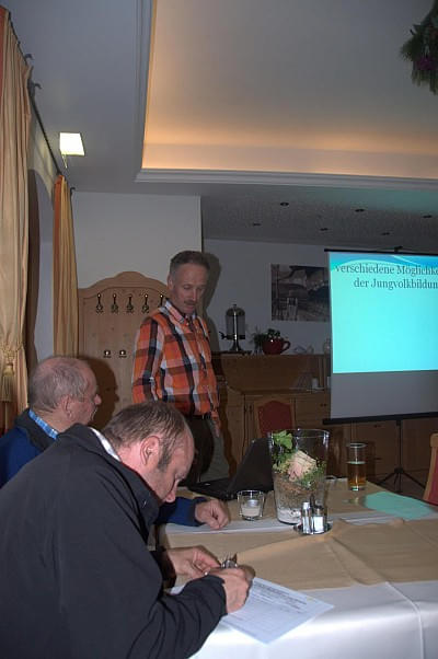 Vortrag Jungvolkbildung / Fritz Soder
