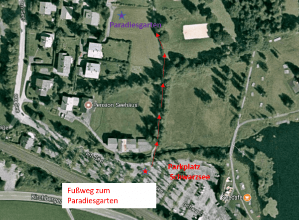 Fussweg Paradiesgarten