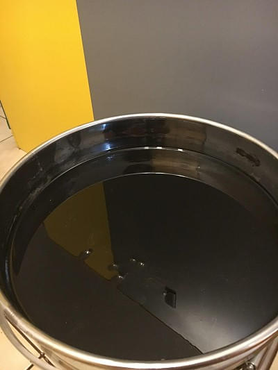 Honig nach dem Abschöpfen